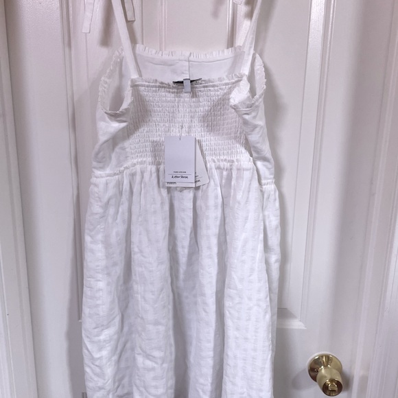 & Other Stories White Smocked Dress Size 12 - Picture 10 of 10
